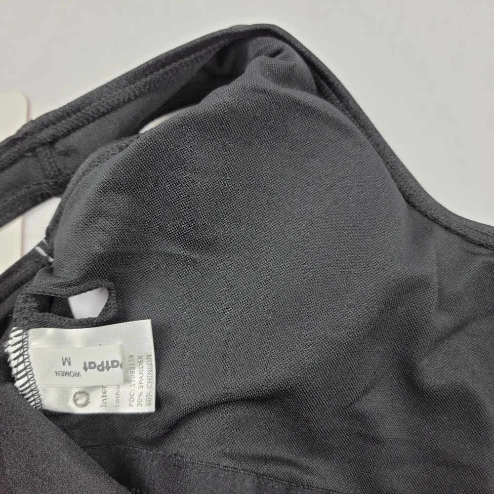 NWT black Mama low‎ back bathing suit with removable cups B52